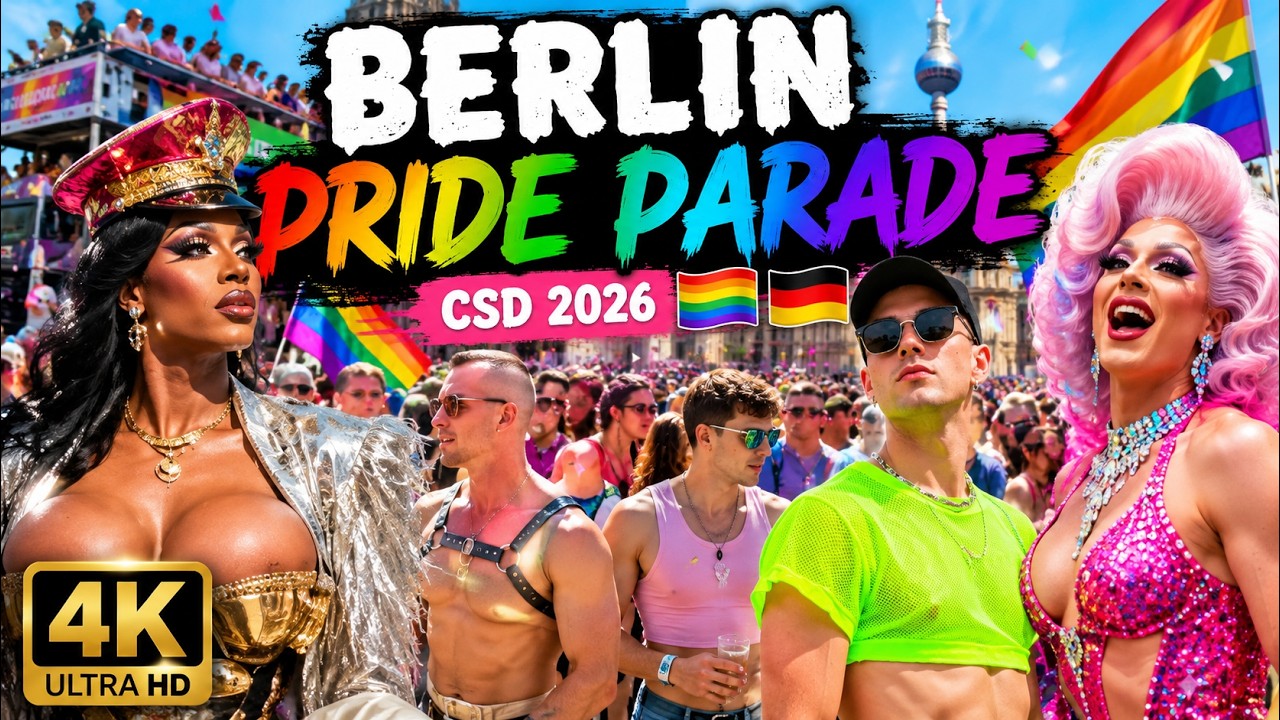 Berlin Pride Parade CSD 2026 🏳️&zwj;🌈🇩🇪 | You Won't Believe This Crowd