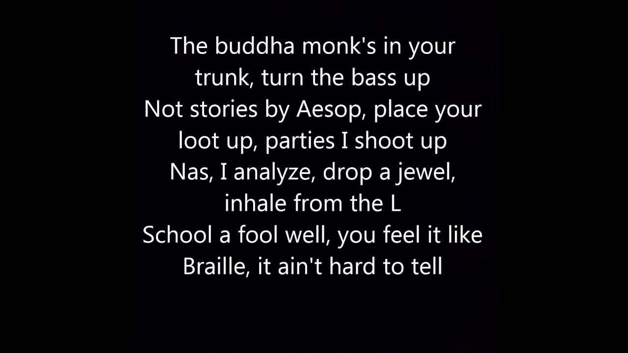 It Aint Hard to Tell - Nas + Lyrics
