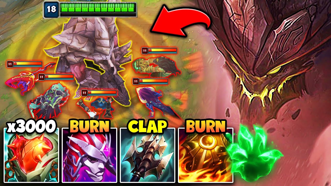 I TURNED MALPHITE INTO AN UNKILLABLE TITAN! (6500 HP, 300+ ARMOR, HUGE SLAPS)