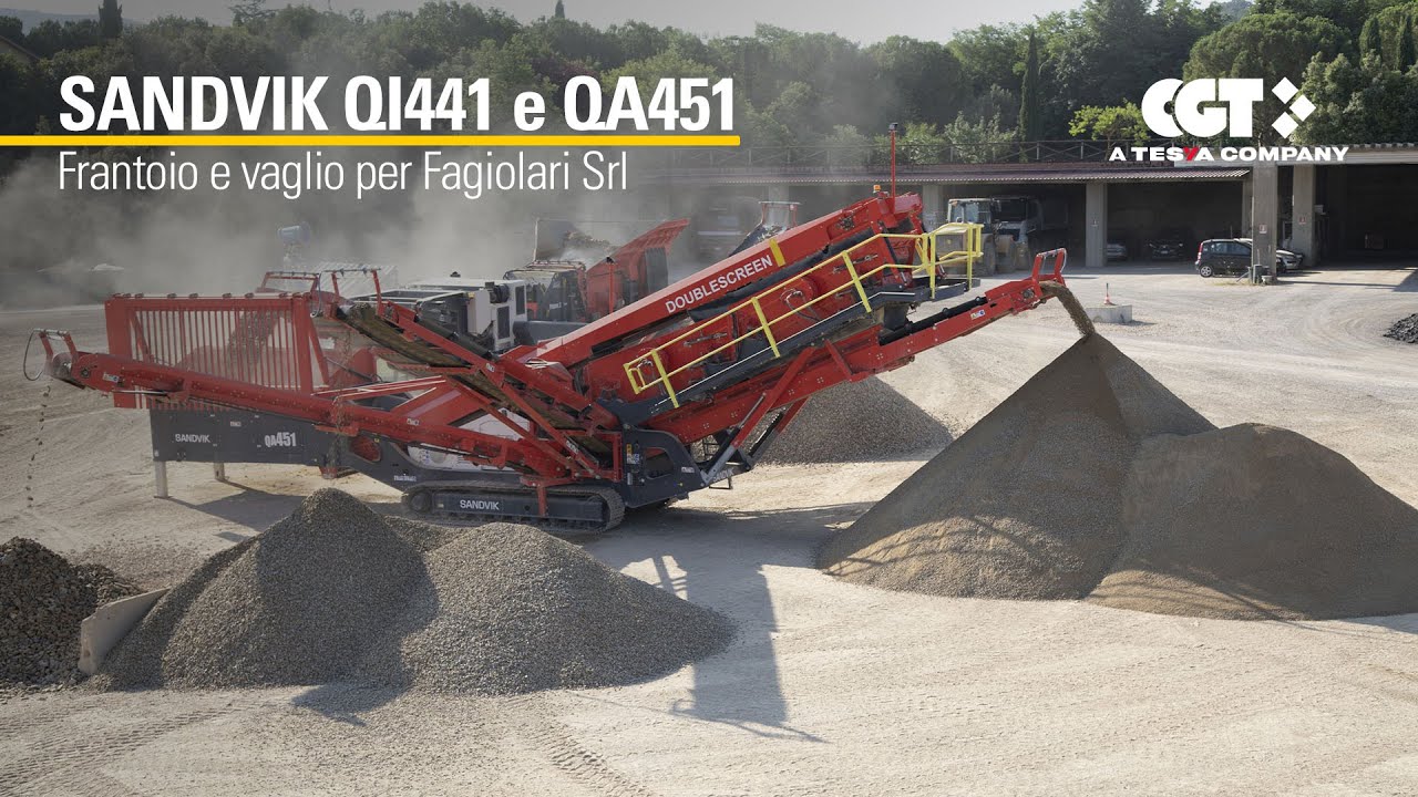 CGT, il partner ideale dalla costruzione al riciclaggio degli inerti - Il caso Fagiolari Srl