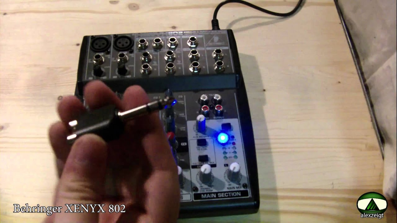 Vorstellung #1 Behringer XENYX 802 Mischpult [Deutsch]