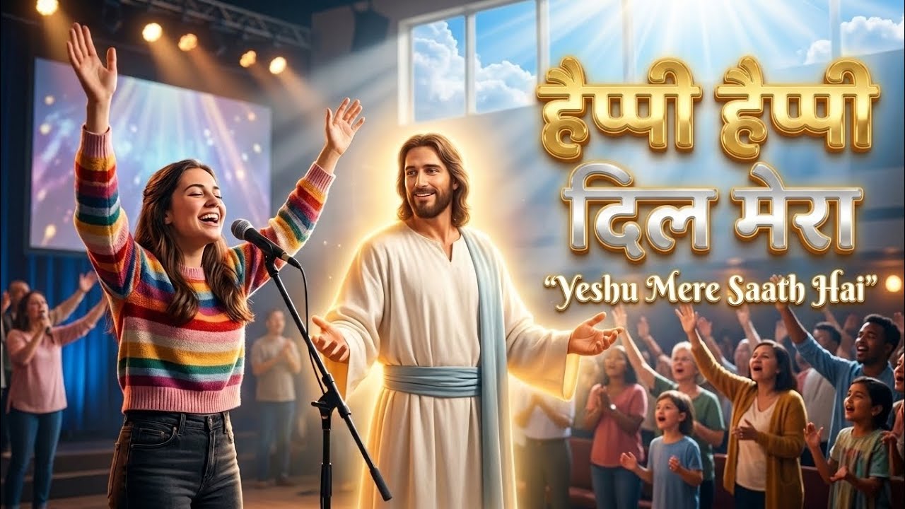 ✝️🙏Happy Happy Dil Mera | Yeshu Mere Saath Hai | Joyful Christian Worship Song 2026