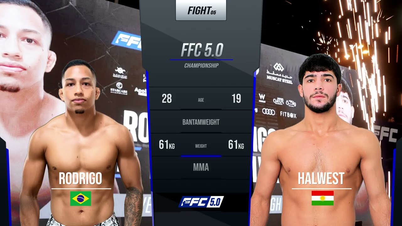 FFC 5.0 | Fight 5: Rodrigo (Red) vs. Halwest (Blue) – Stunning Armbar Finish