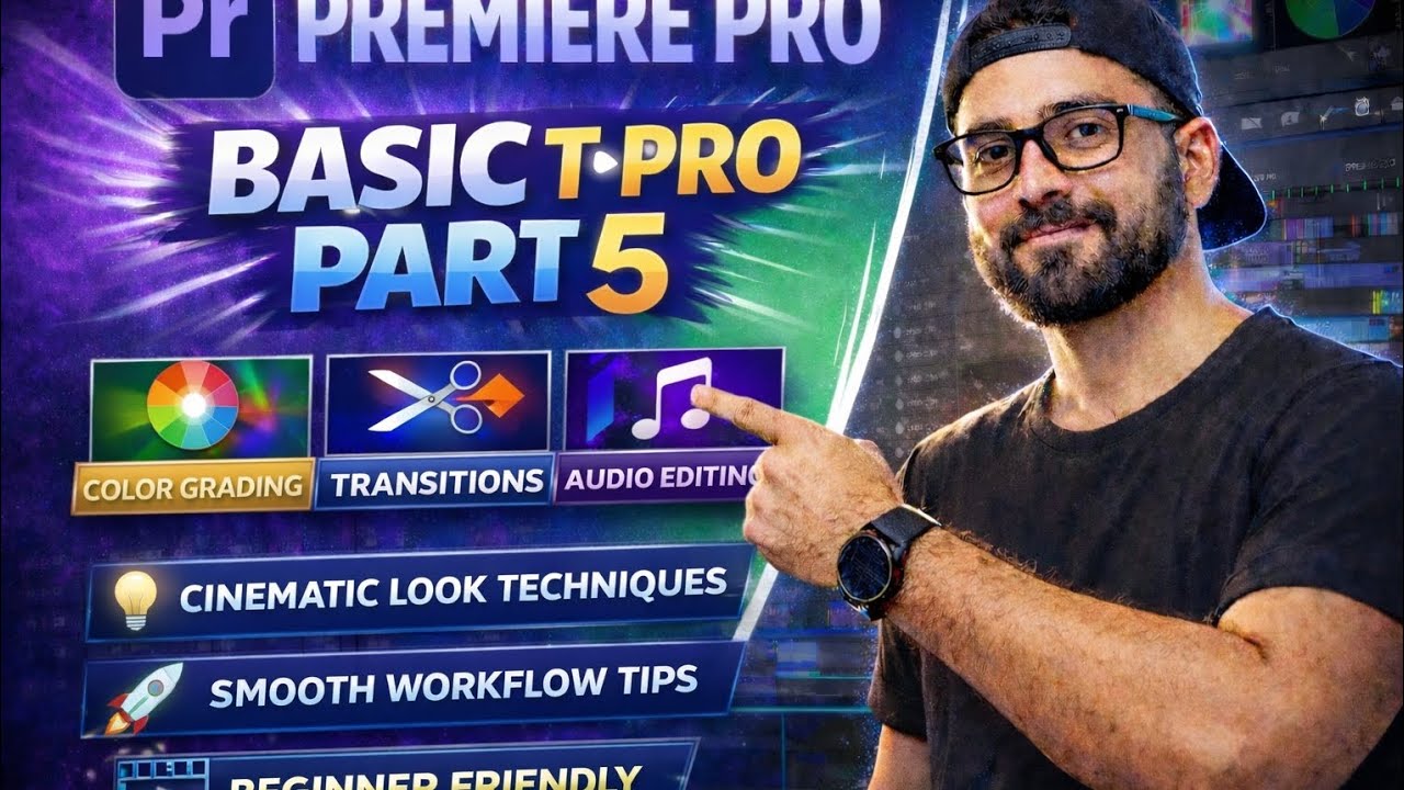 🔥 Adobe Premiere Pro Basic to Pro – Part 5 🔥