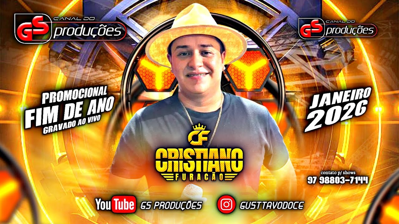 Cristiano Furacão (promocional fim de ano, gravado ao vivo) Janeiro 2026