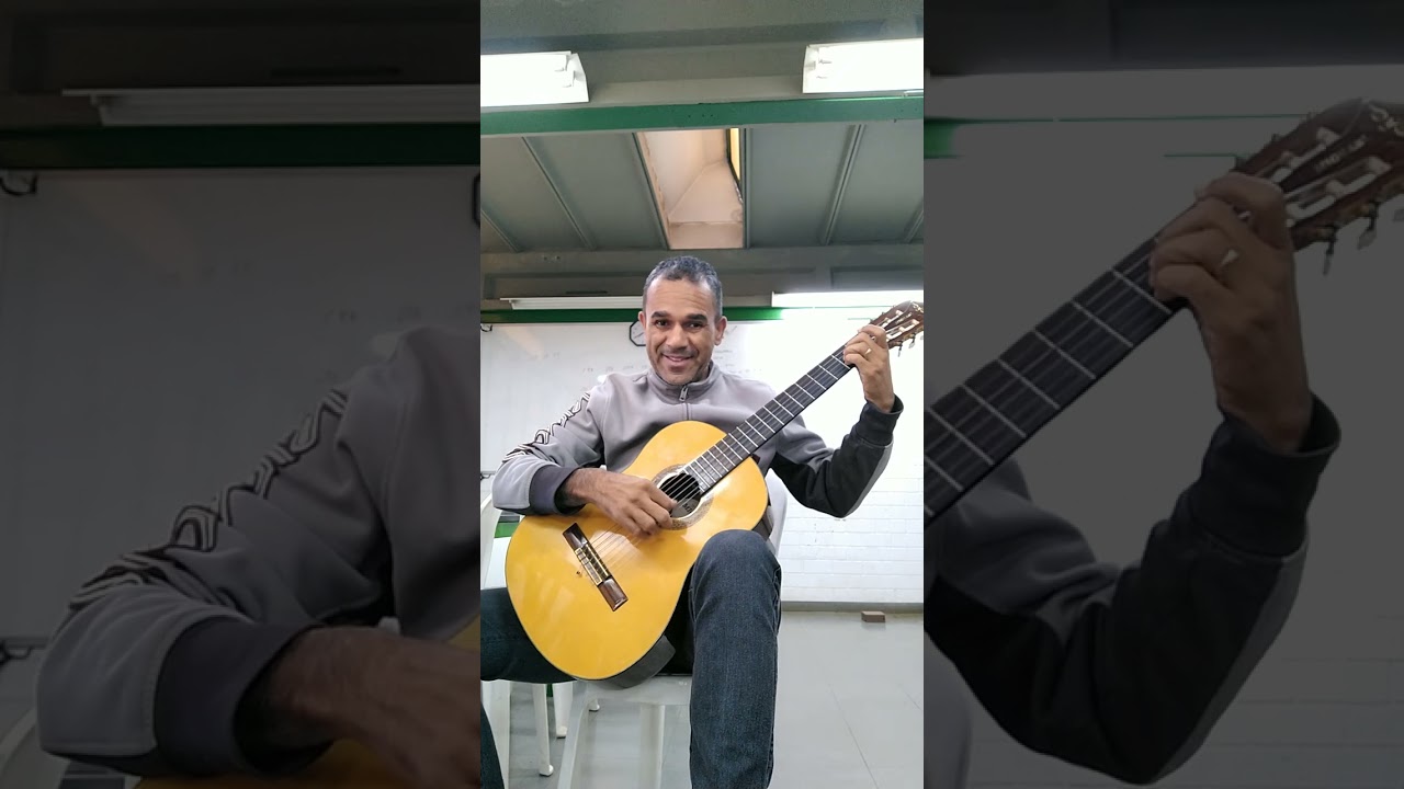 Eu marquei um encontro com Deus- Corinho Evangélico no violão solo Nylon Michael 🎸🎶