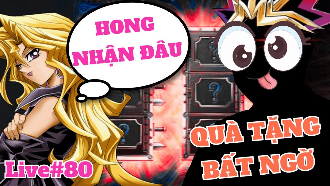 Quà Tặng Bất Ngờ | Mystic Box | GamiQ Live #80 | Yu Gi Oh! Power of Chaos | GamiQ
