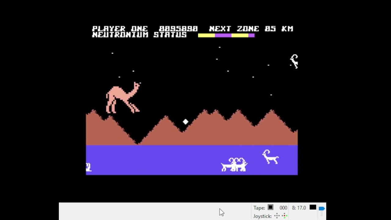 Commodore 64, Emulated, Revenge Of Mutant Camels, 2021 version, 305760 points