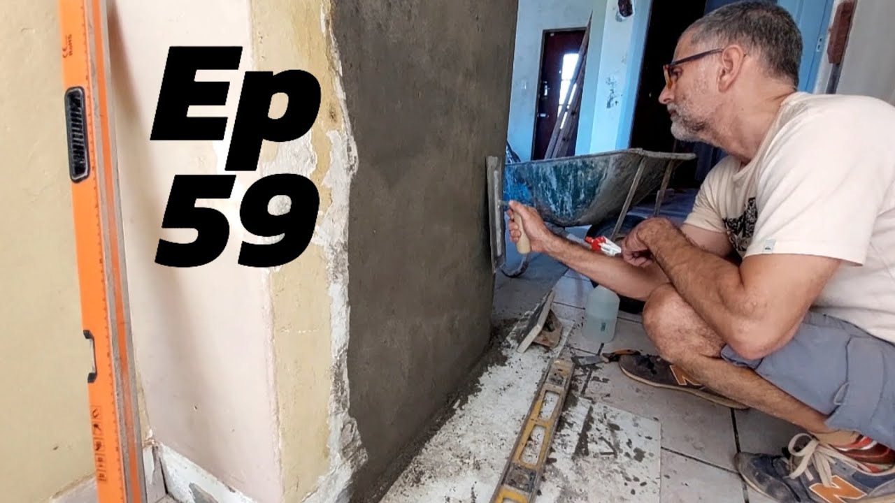 How to plaster a cement corner for beginners.