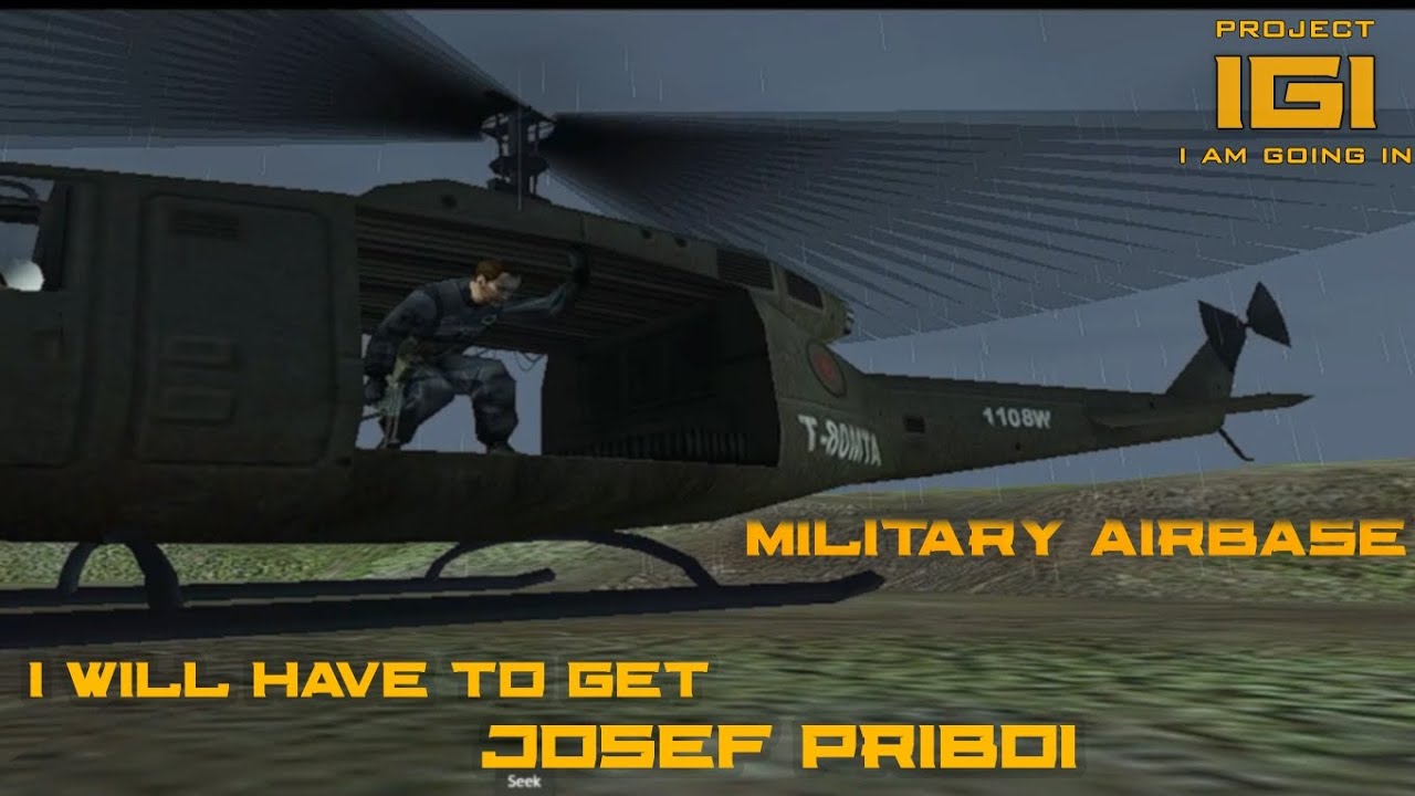 JOSEF PERIBOI | Intro of Military Air Base | IGI COUNTER STRIKE | Let's see whats happens next 