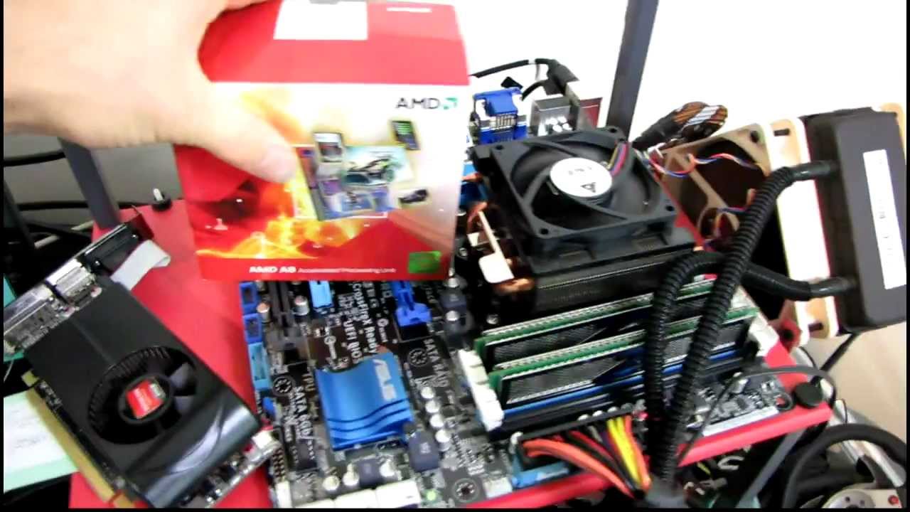 AMD A8-3850 APU Gaming Performance Comparison Linus Tech Tips