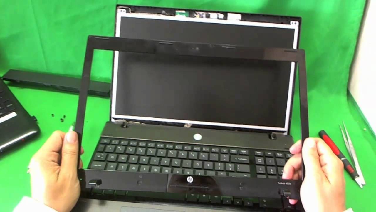 HP ProBook 4525s Notebook Screen Replacement Procedure