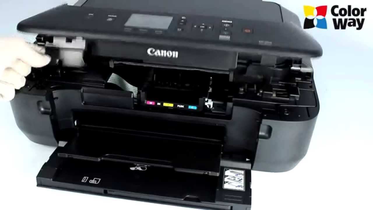 Instalation CISS ColorWay for Canon MG5550
