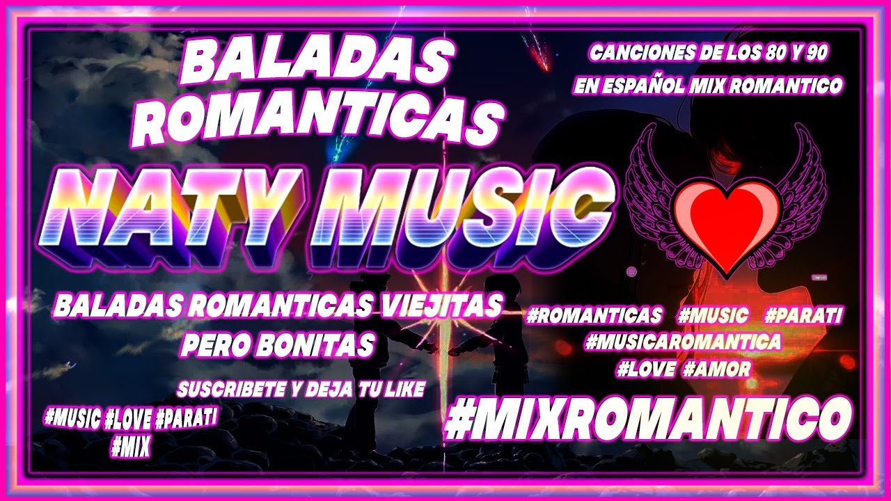 Baladas Romanticas Viejitas pero bonitas   Canciones de los 80 y 90 en español   Mix Romántico