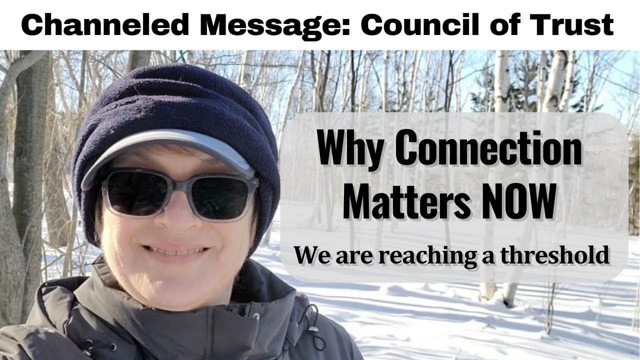 An unexpected channeled message about connection | A nature meditation walk with Lola