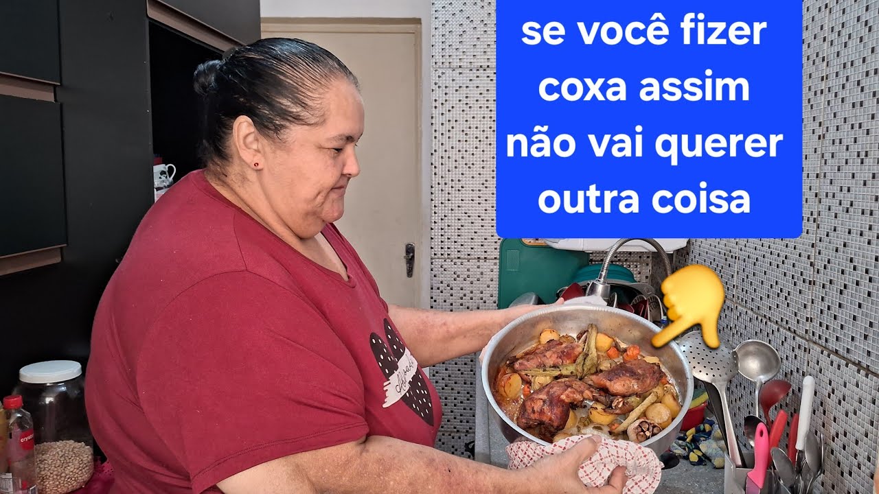 Faça coxa assim não vai querer mais nada 