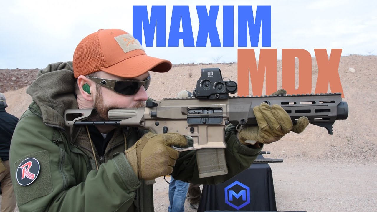 New MDX Carbine from Maxim Defense (SHOT Show 2020)