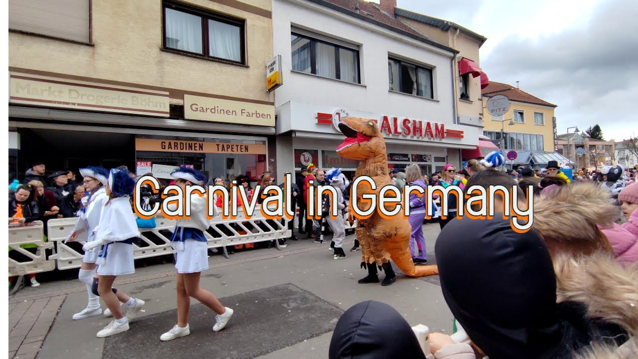 My life in 🇩🇪 l Carnival in Germany l My first Carnival 🎉🎉🎉!