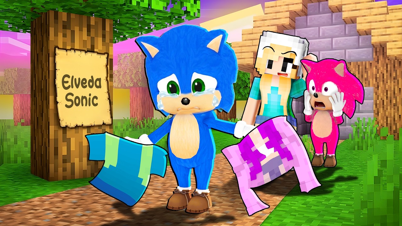 ENES VE ECE BEBEK SONİC'İ SONSUZA KADAR TERK ETTİ 😱 Minecraft