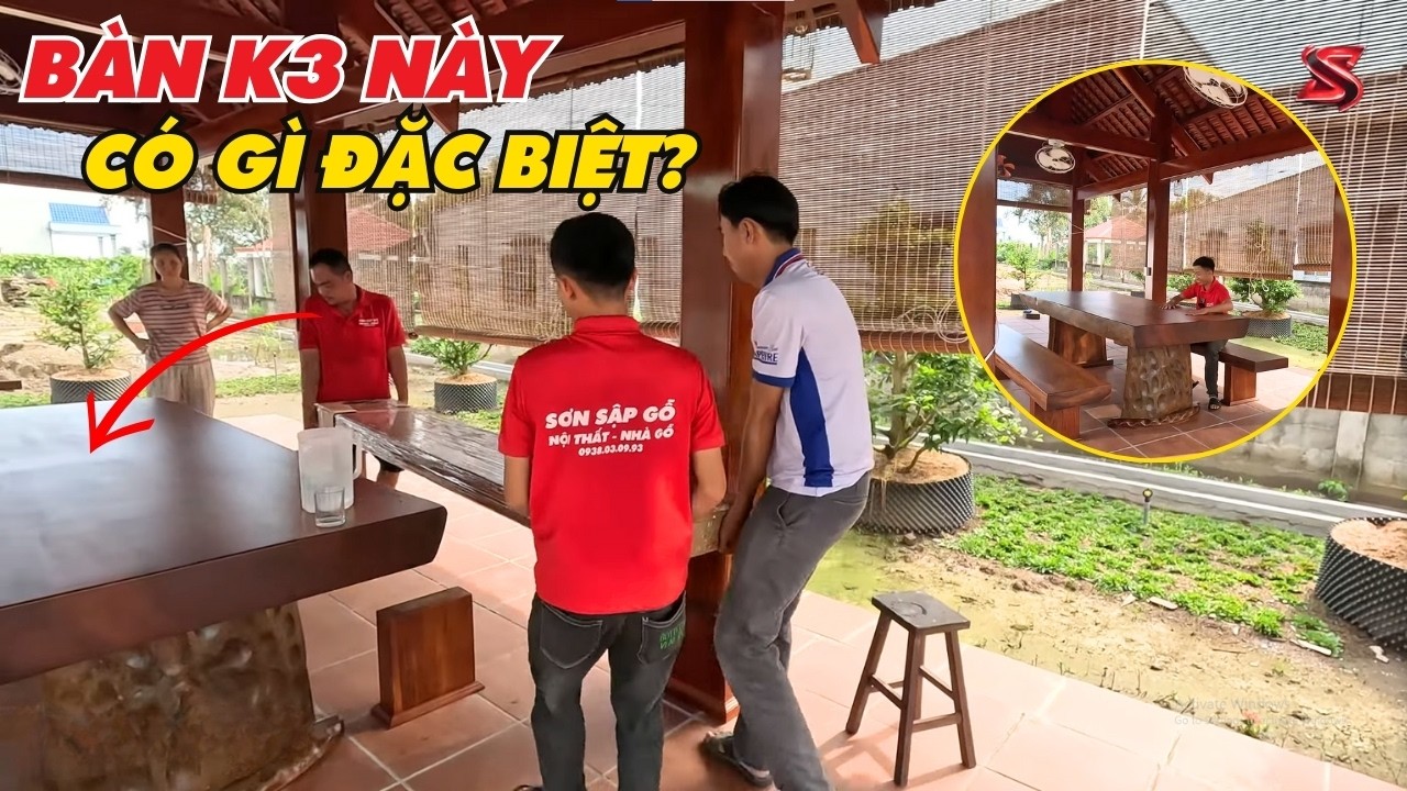 Bộ Bàn Ghế k3 Gỗ Lim TOÀN GIÁC, Có Dùng Được Không Nhỉ | Sơn Sập Gỗ