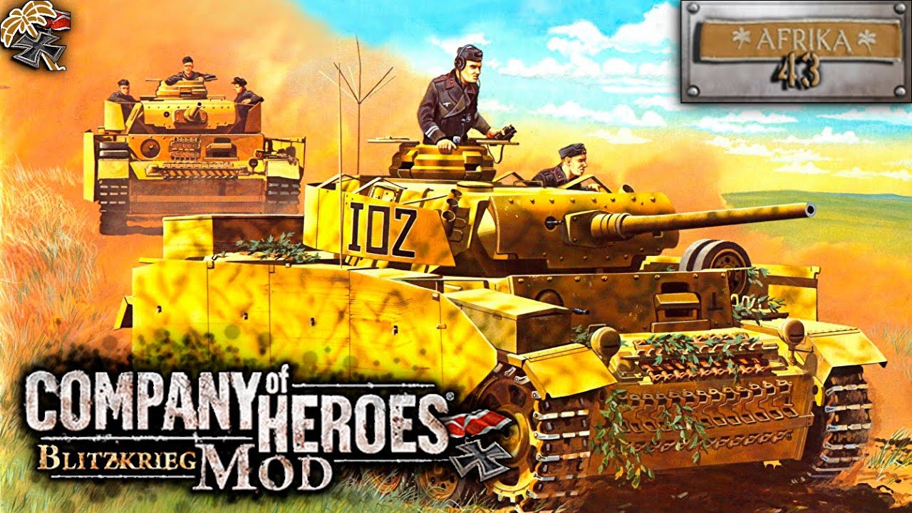 Company Of Heroes Blitzkrieg Mod Afrika Addon: El-Agheila 1941