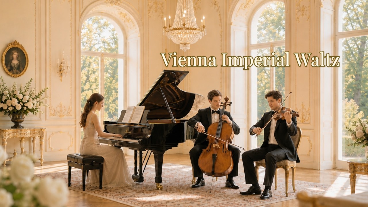 Vienna Morning Waltz 👑 | Imperial Palace Classical Music for Relaxing & Reading