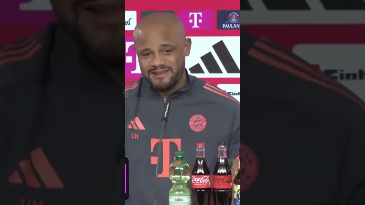 🚨 Kompany, treinador do Bayern de Munique, defendeu Vinícius Júnior e criticou José Mourinho 🗣️