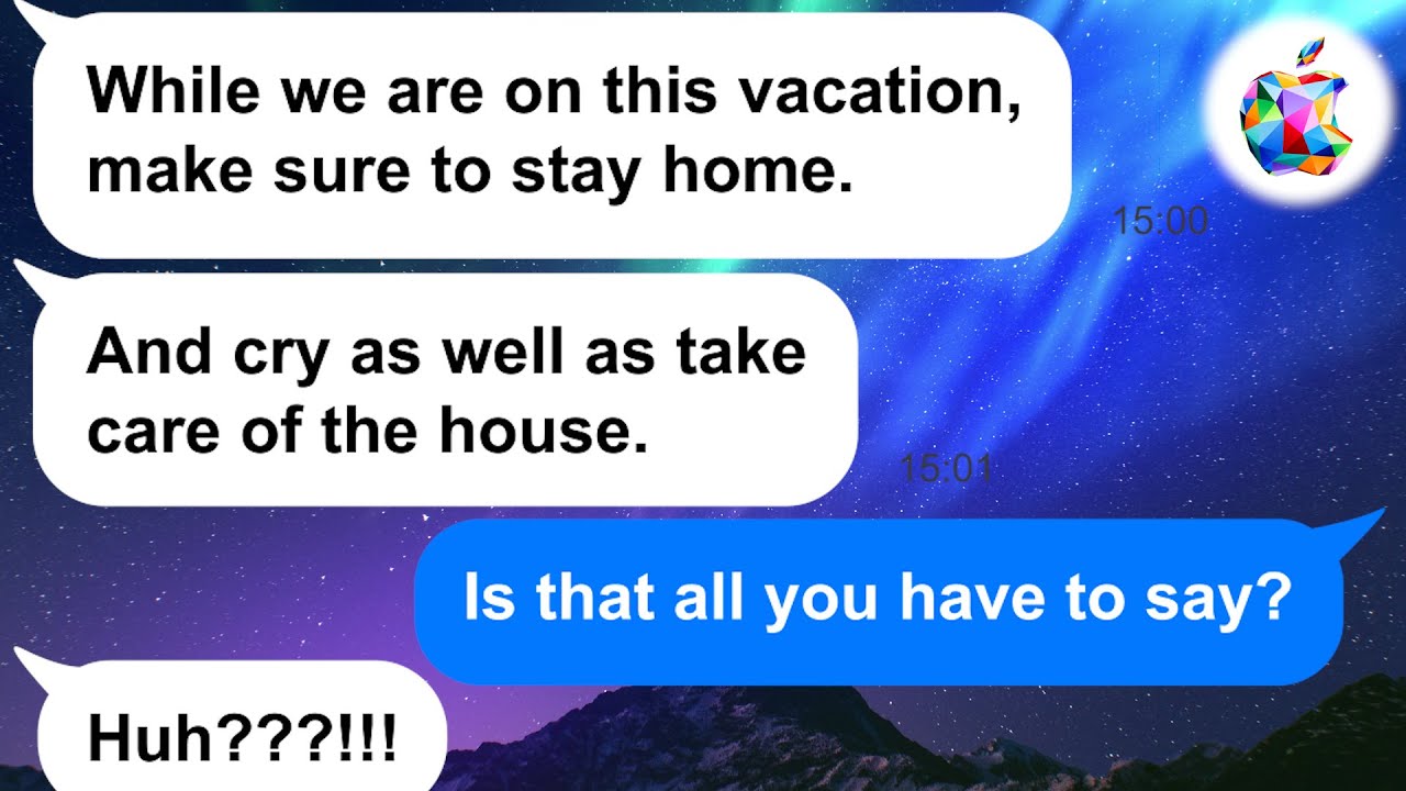 【Apple】My no good parents leave me behind to go on the vacation that they paid for with my money!!