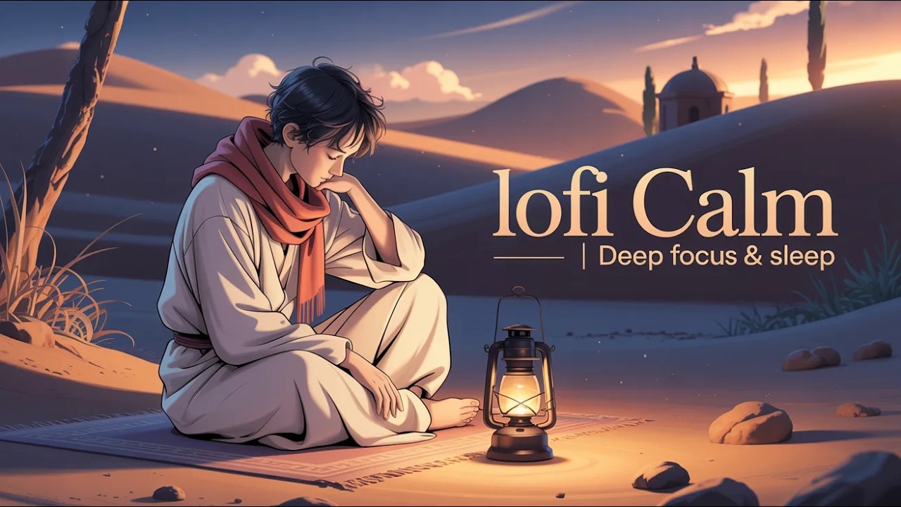 LoFi Calm — Piano & Harp 70 BPM | Deep Focus & Sleep 432Hz (NO ADS)