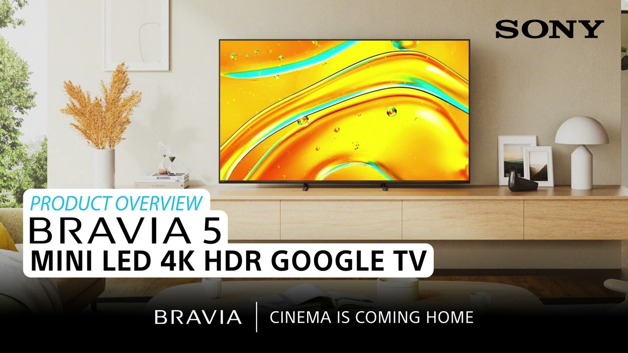 Best 85 Inch 4K Gaming TV Sony BRAVIA 5 with PlayStation 5 Slim Bundle