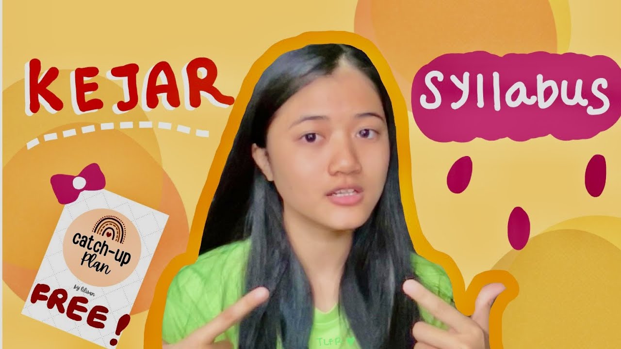 4 Steps untuk kejar syllabus LAST MINUTE? | SPM study tips