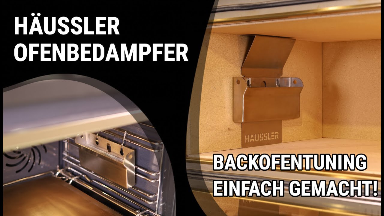 Häussler Ofenbedampfer für Mono, Primus & Haushaltsbackofen - smartes Tool für ideale Backresultate