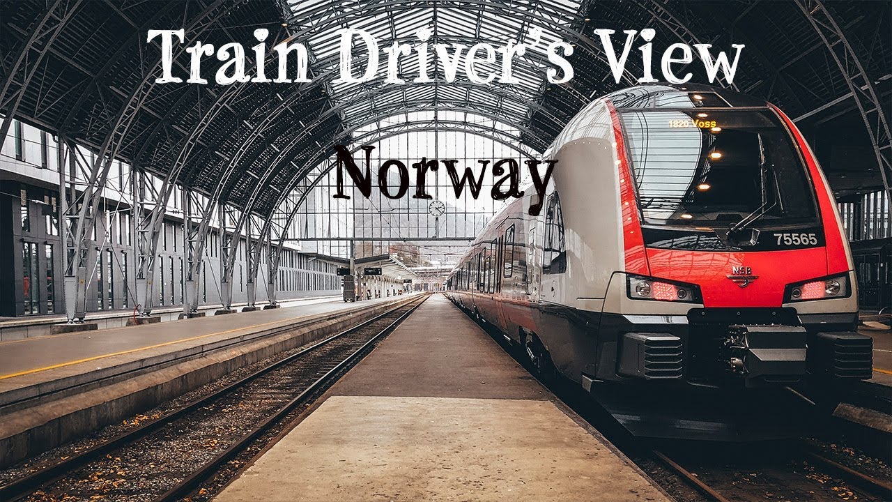 TRAIN DRIVER'S VIEW: FLIRTing back to Voss and parking it  on track 20