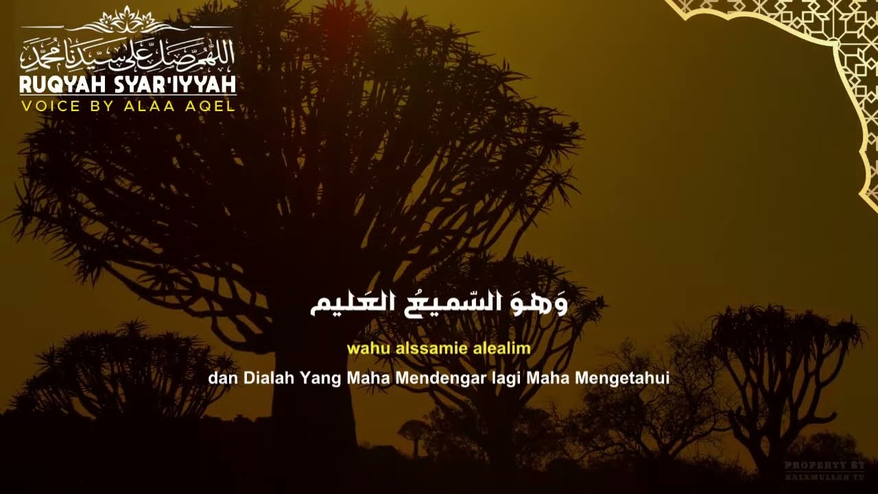 RUQYAH RUMAH PENGUSIR JIN, SETAN & SIHIR DI RUMAH & TUBUH, PENENANG HATI & FIKIRAN | ALAA AQEL