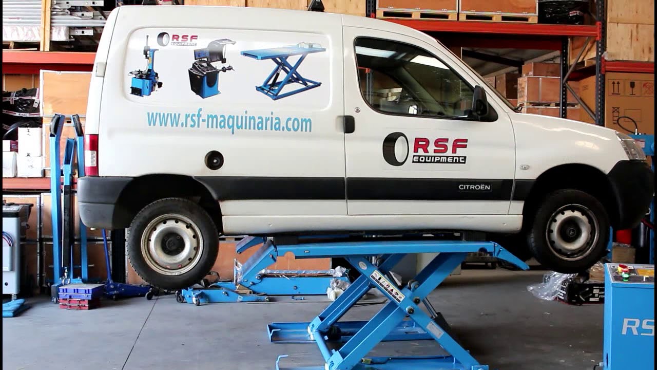 Elevador de Tijera Electrohidráulico Portátil XT - 305E