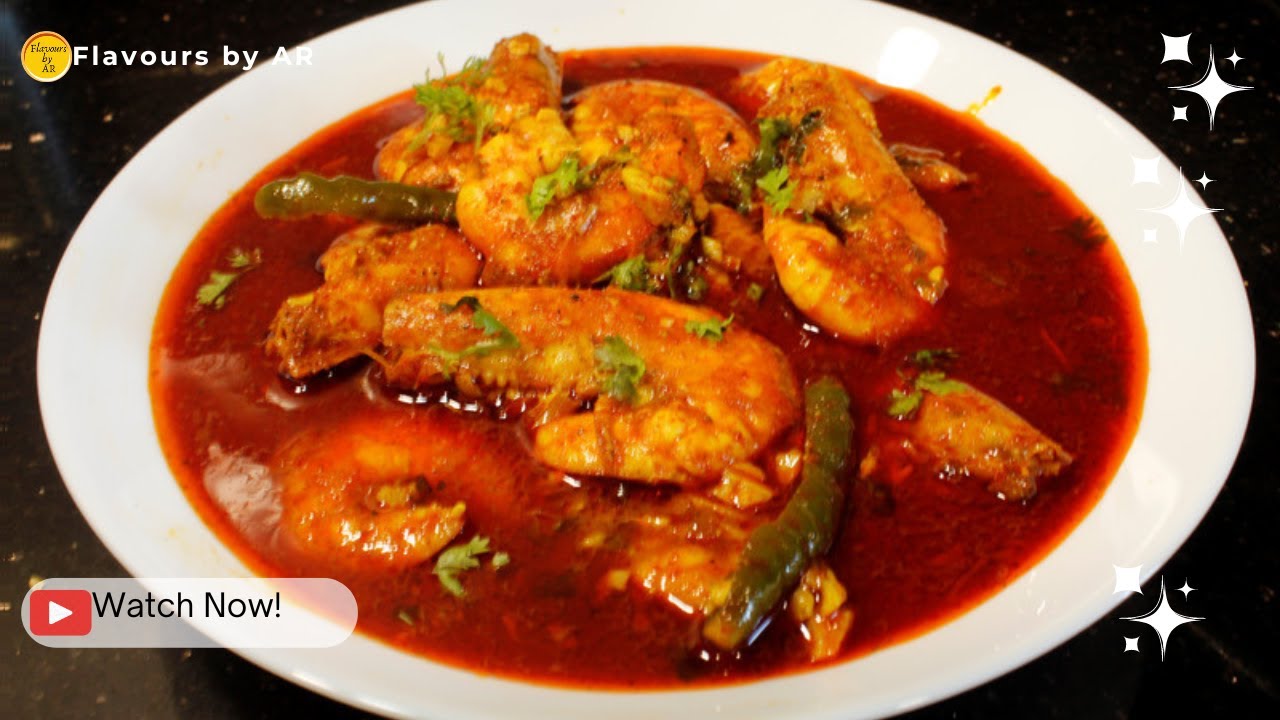 Quick And Easy Cumin Pepper Spiced Prawn Gravy Recipe | Prawn Jeeri Meeri East Indian Style Cooking