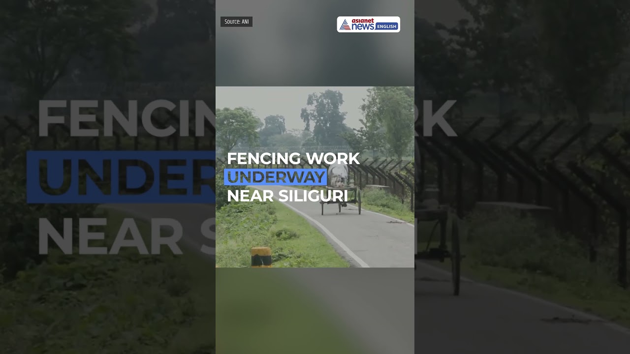India-Bangladesh Border Fencing Begins in Phansidewa, West Bengal | BSF Takes Charge