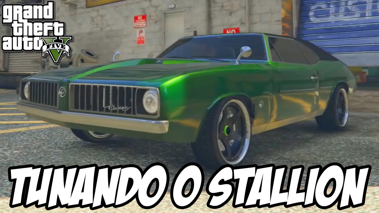 GTA V Nova Geração - Tunando o Declasse Stallion CARRO NOVO EXCLUSIVO