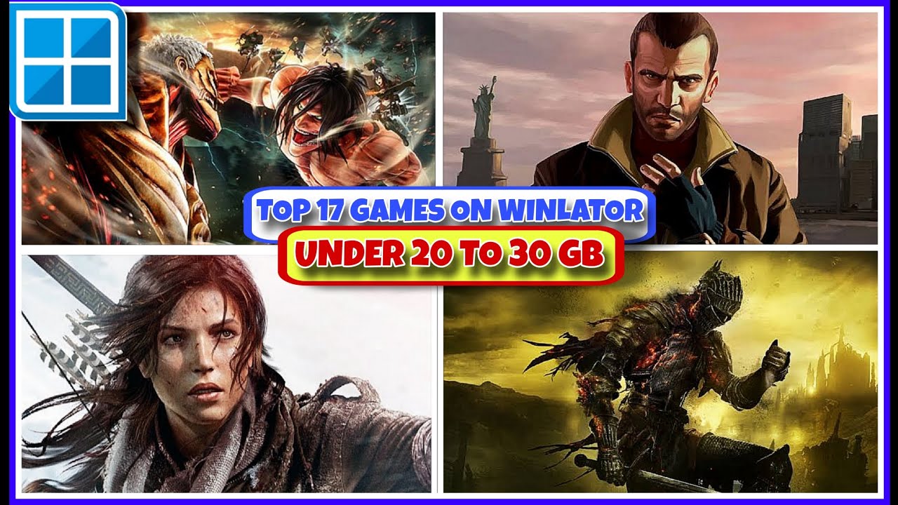 Winlator - Top 17 Games Under 10 To 20 GB For Android Device