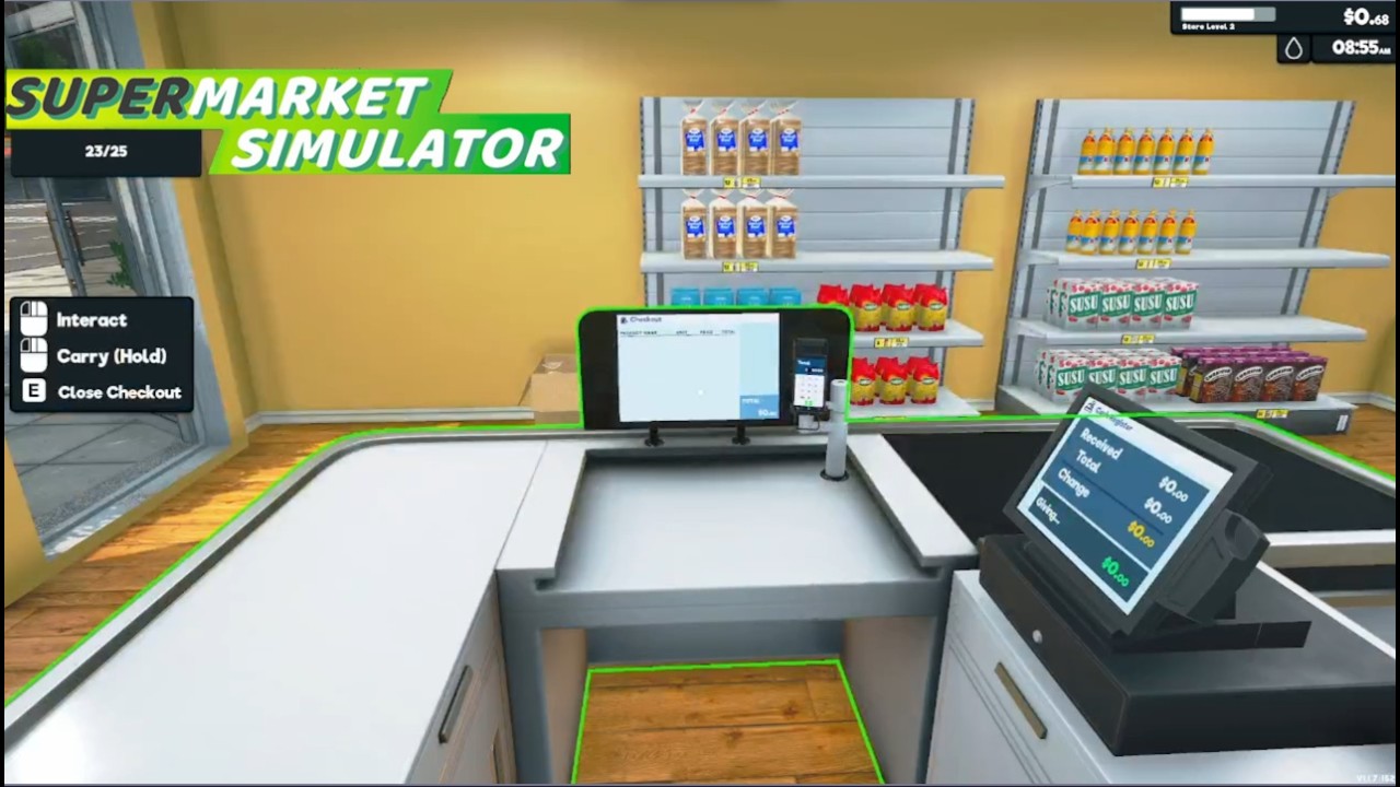 Super Market simulator opening store R us