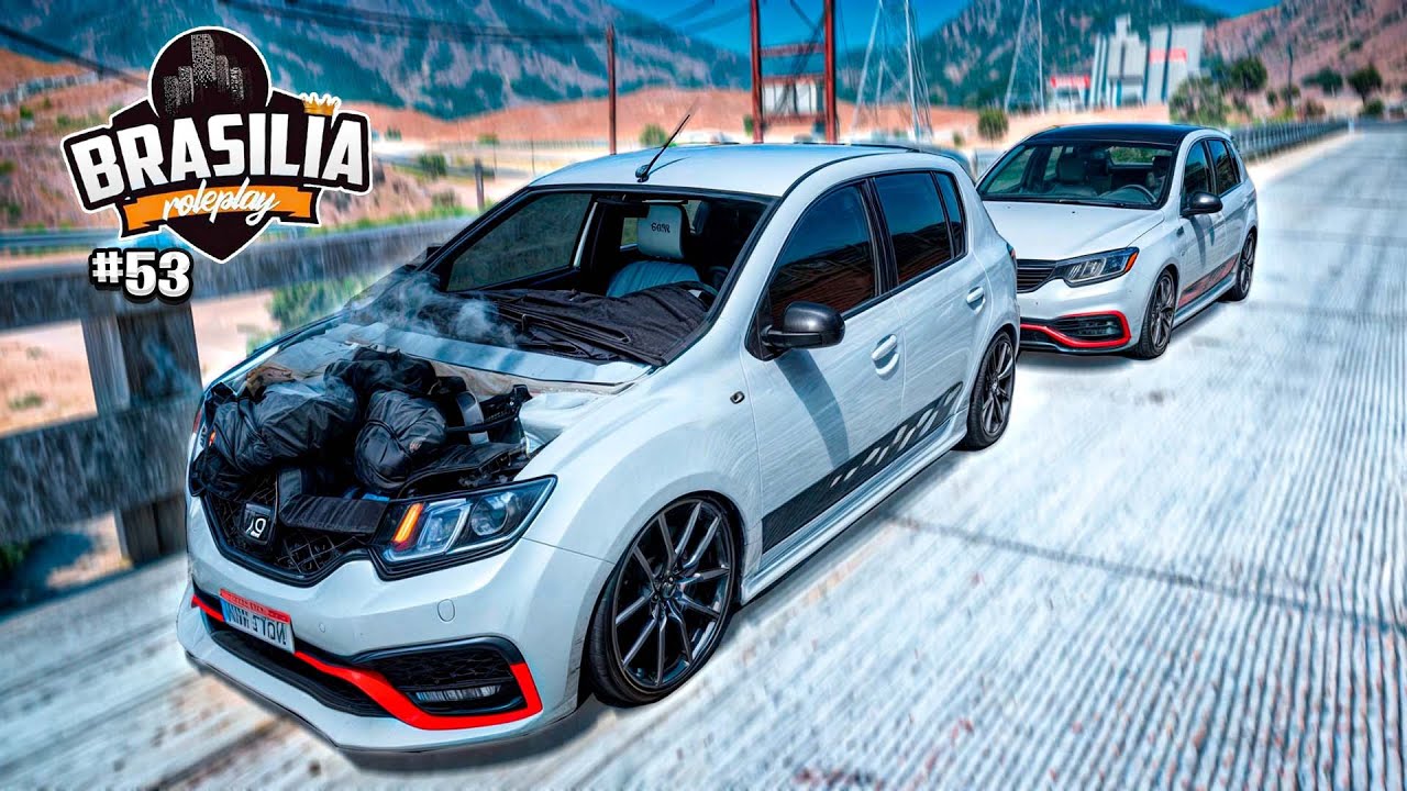 Motor do Sandero RS Explodiu no meio da BENGA! - Brasília RP #53