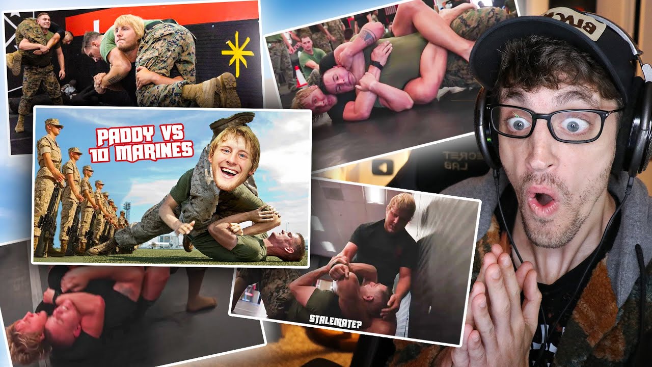 UFC vs. USMC - Paddy the Baddy Takes on the Marines!!