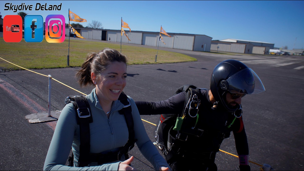 Heather's 1st Skydive Today!!!!!