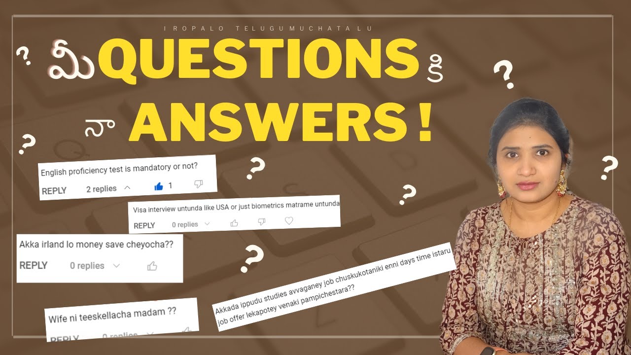 Ireland కి రావాలి అనుకునే వాలకి నా Answers | #teluguvlogs #teluguvlogs #irelandteluguvlogs #telugu