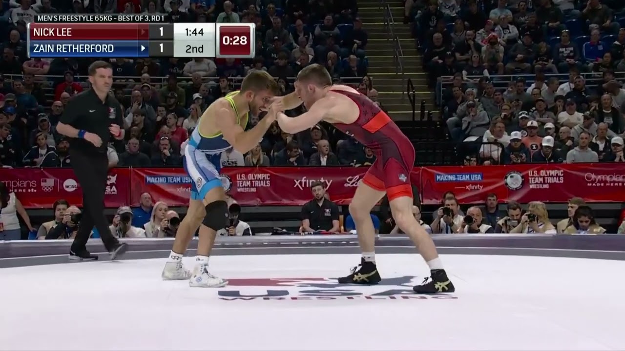 65kg Best of 3 - Match 1 - Nick Lee vs Zain Retherford - U.S OTT 2024