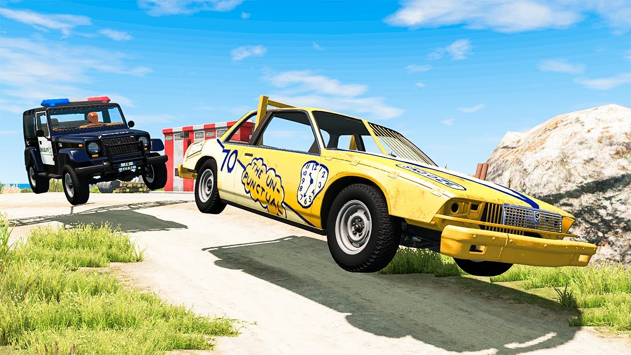 Cliff Drops #62 - BeamNG DRIVE | SmashChan