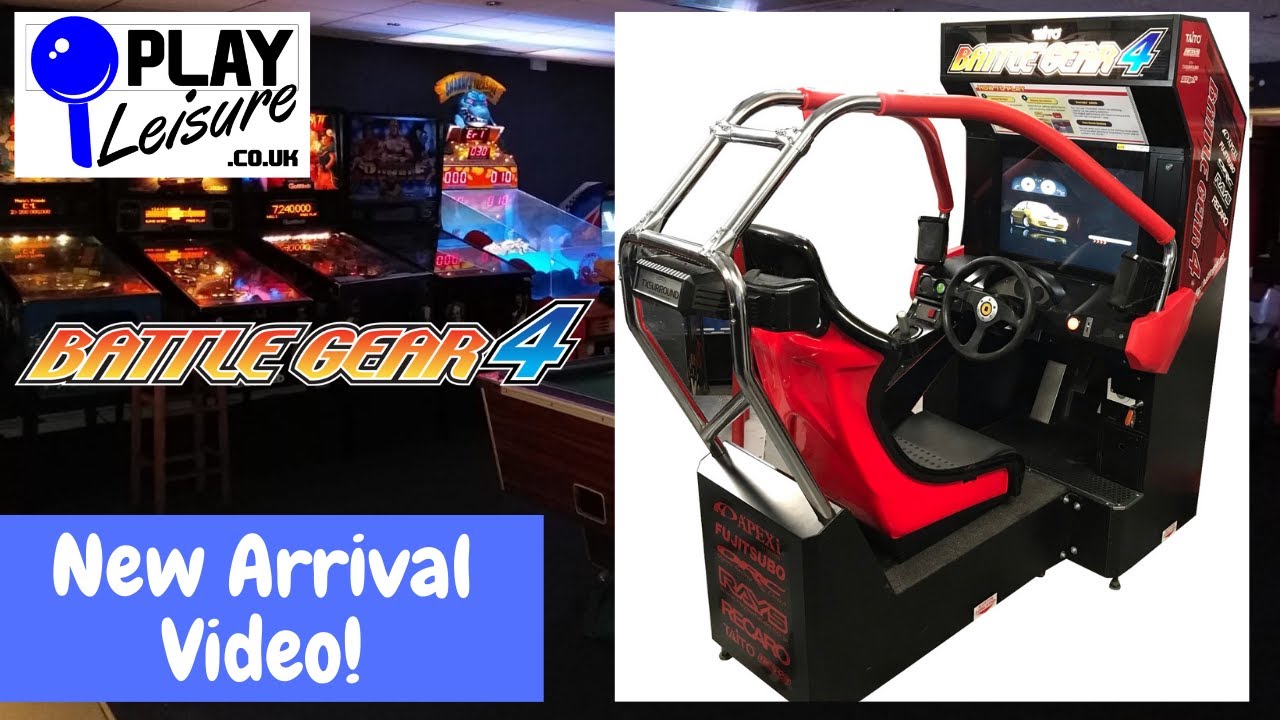 Rev those engines, it's the EPIC Battle Gear 4 Arcade Machine Racer...