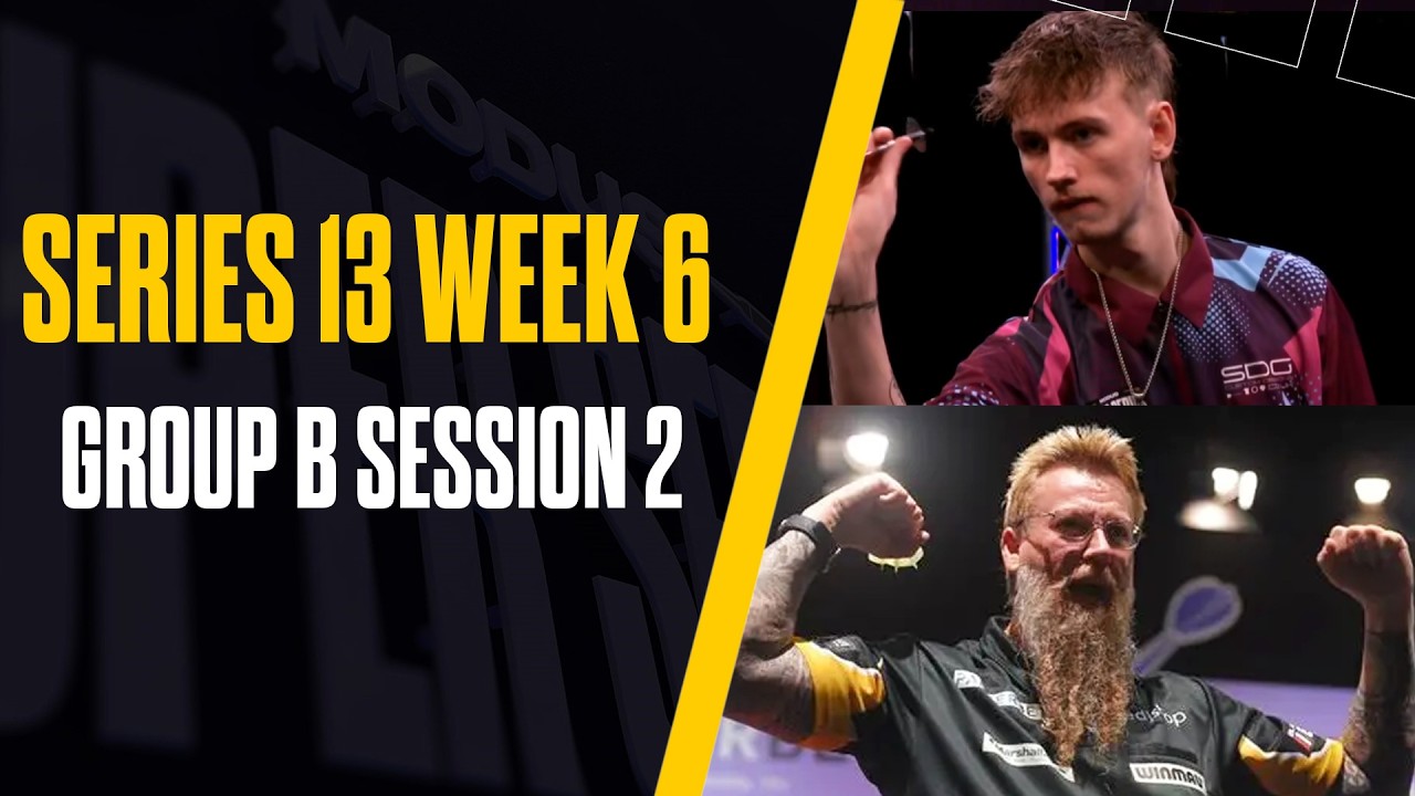 CAN THE WHITLOCKS FIGHT BACK? 🤔 | Live Darts |  Series 13 Week 6 | Group B Session 2