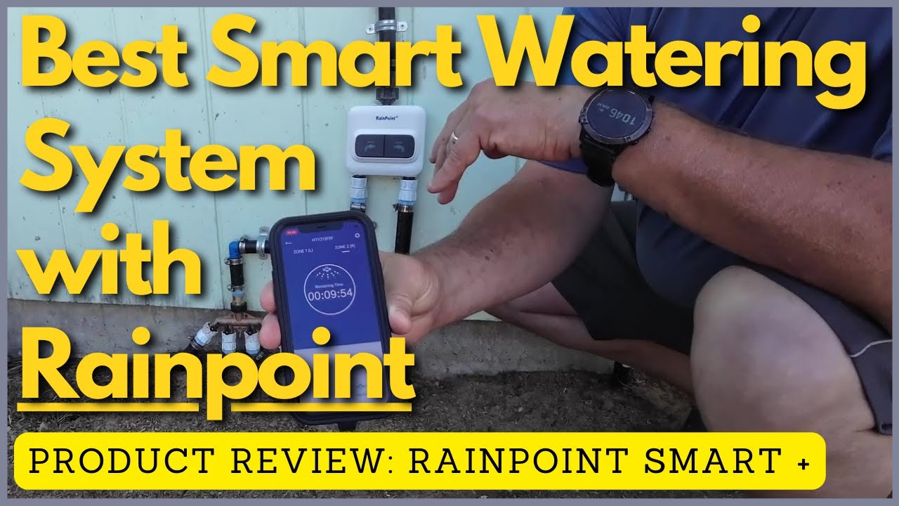Try The Rainpoint Smart Wifi Water Timer To Automate Your Garden Watering!