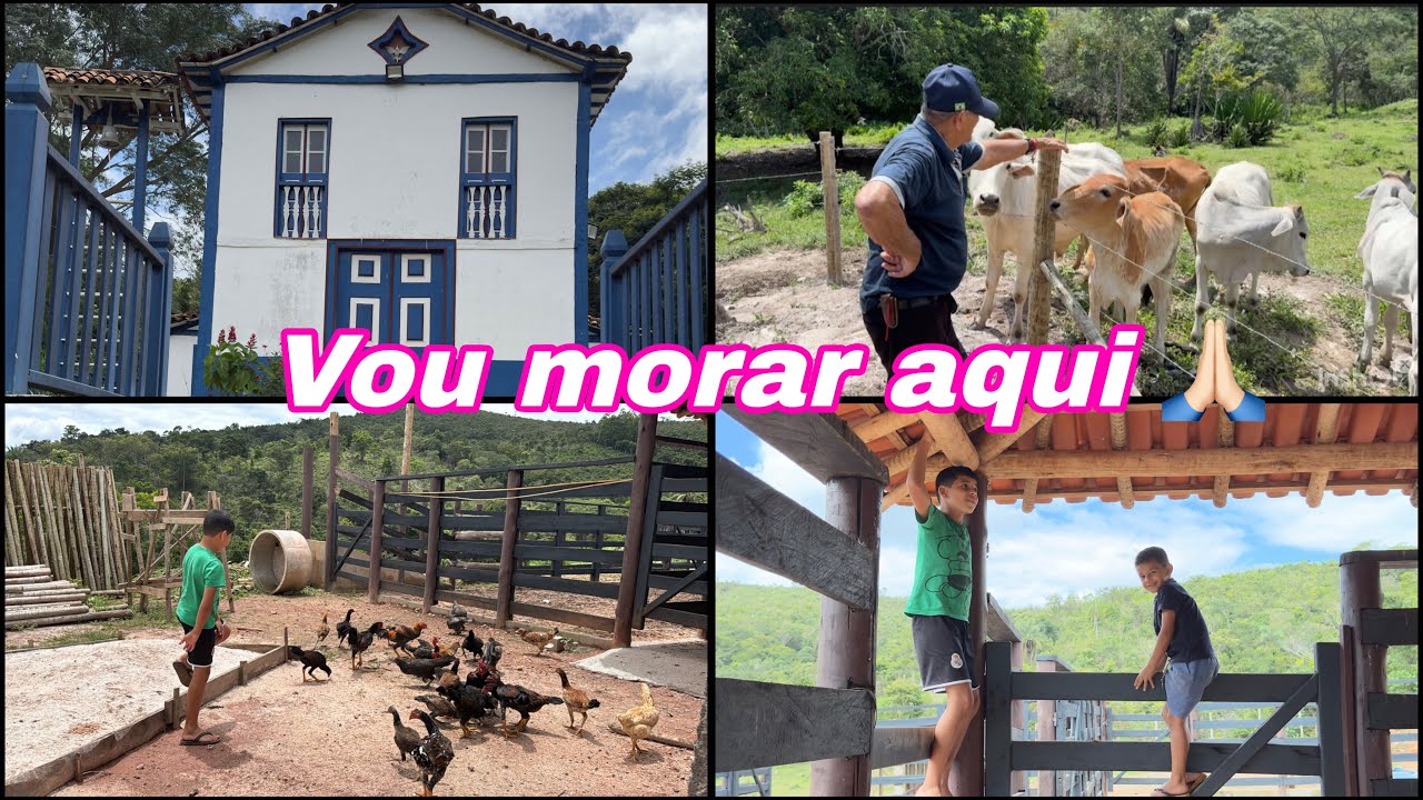O QUE VOCÊ FARIA NESSE SÍTIO?🏡COMEÇAMOS DO ZERO!